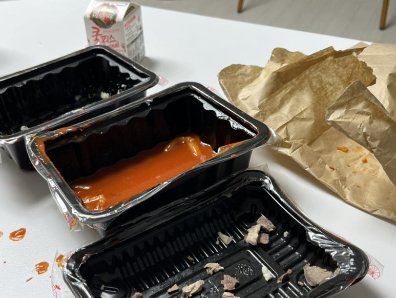 빨간자전거 떡볶이 이미지