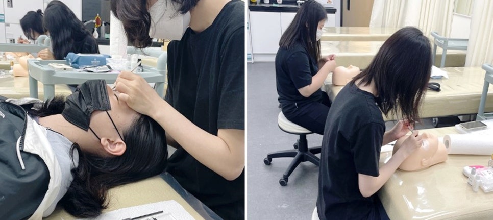 공주 속눈썹 이미지
