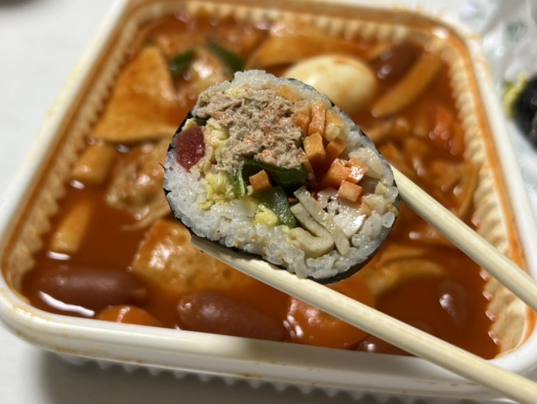 시장김밥 이미지
