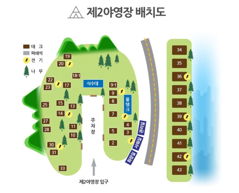 덕풍계곡마을 야영장 이미지