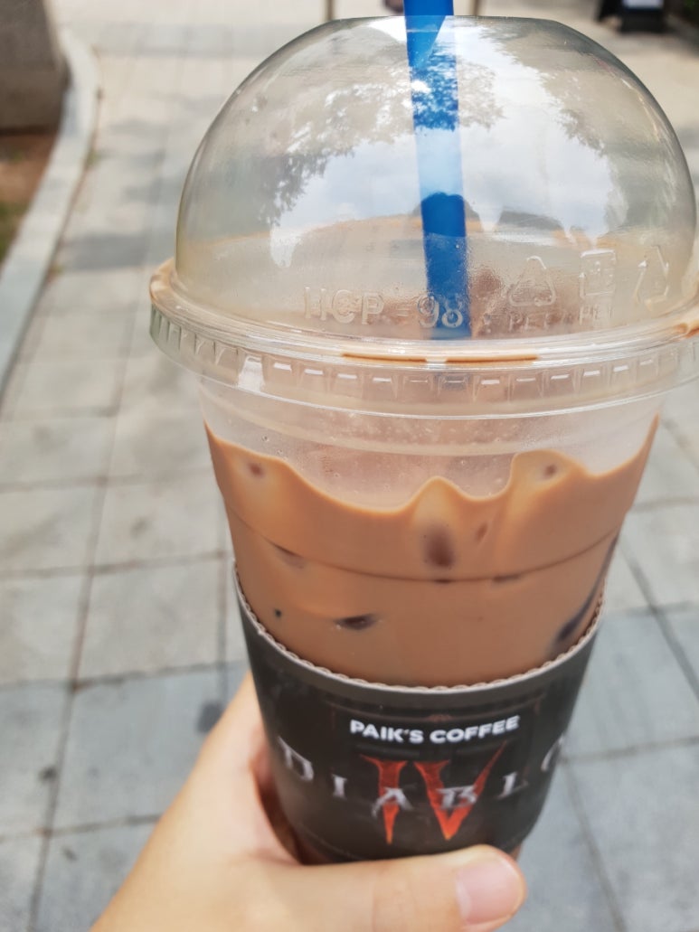 빽다방 마포경찰서점 이미지