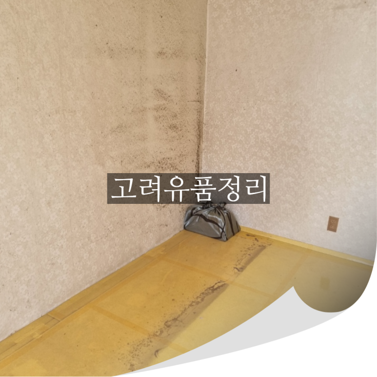 고려유품정리고독사특수청소촌집정리 이미지