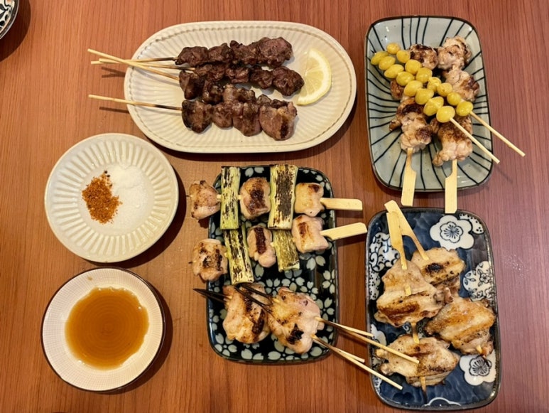 백옥꼬치구이 이미지