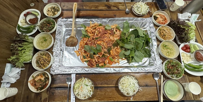 남문철판오리구이 이미지