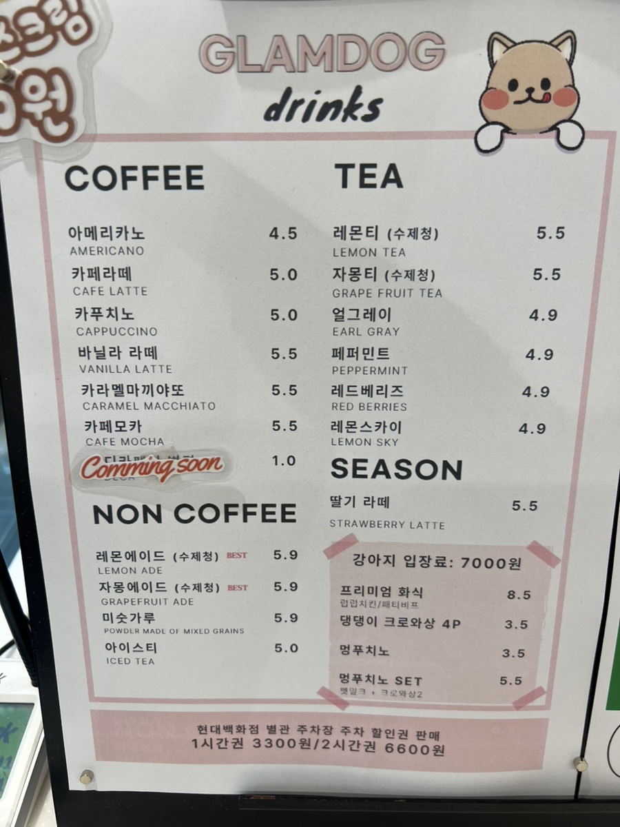 강남 애견카페 글램독 그라운드 삼성점 방문 후기 — 사진 9