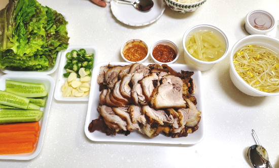 백마왕족보쌈 이미지