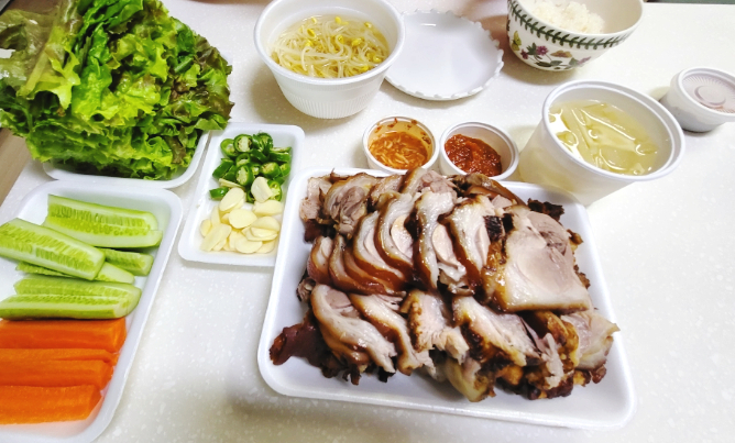 백마왕족보쌈 이미지