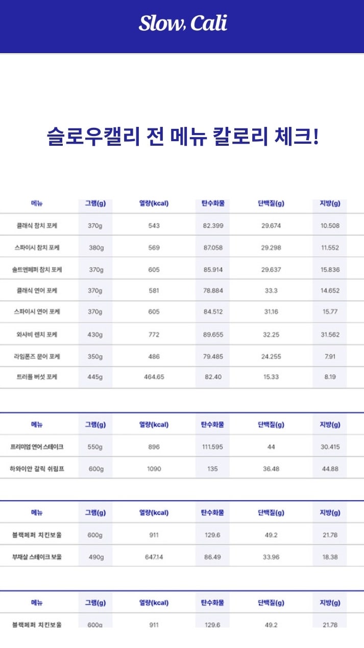 슬로우캘리 이미지