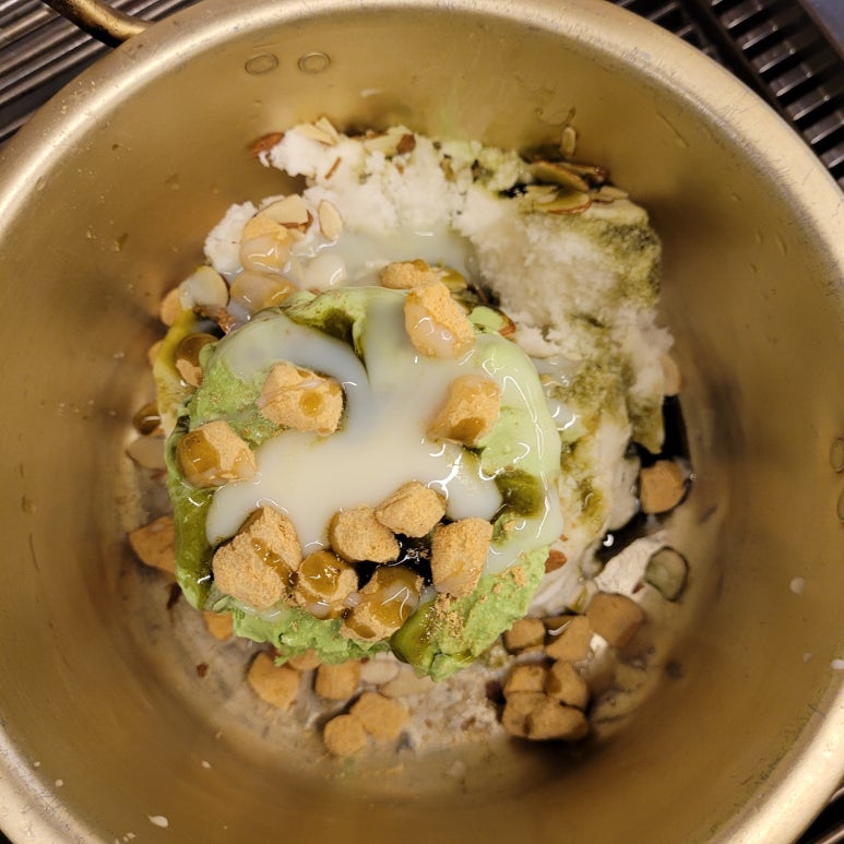 순백빙수 이미지