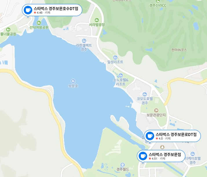스타벅스경주보문로DT점 이미지