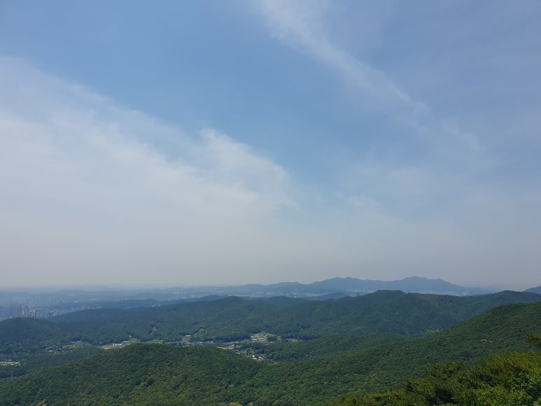 형제봉 정상 전망 이미지