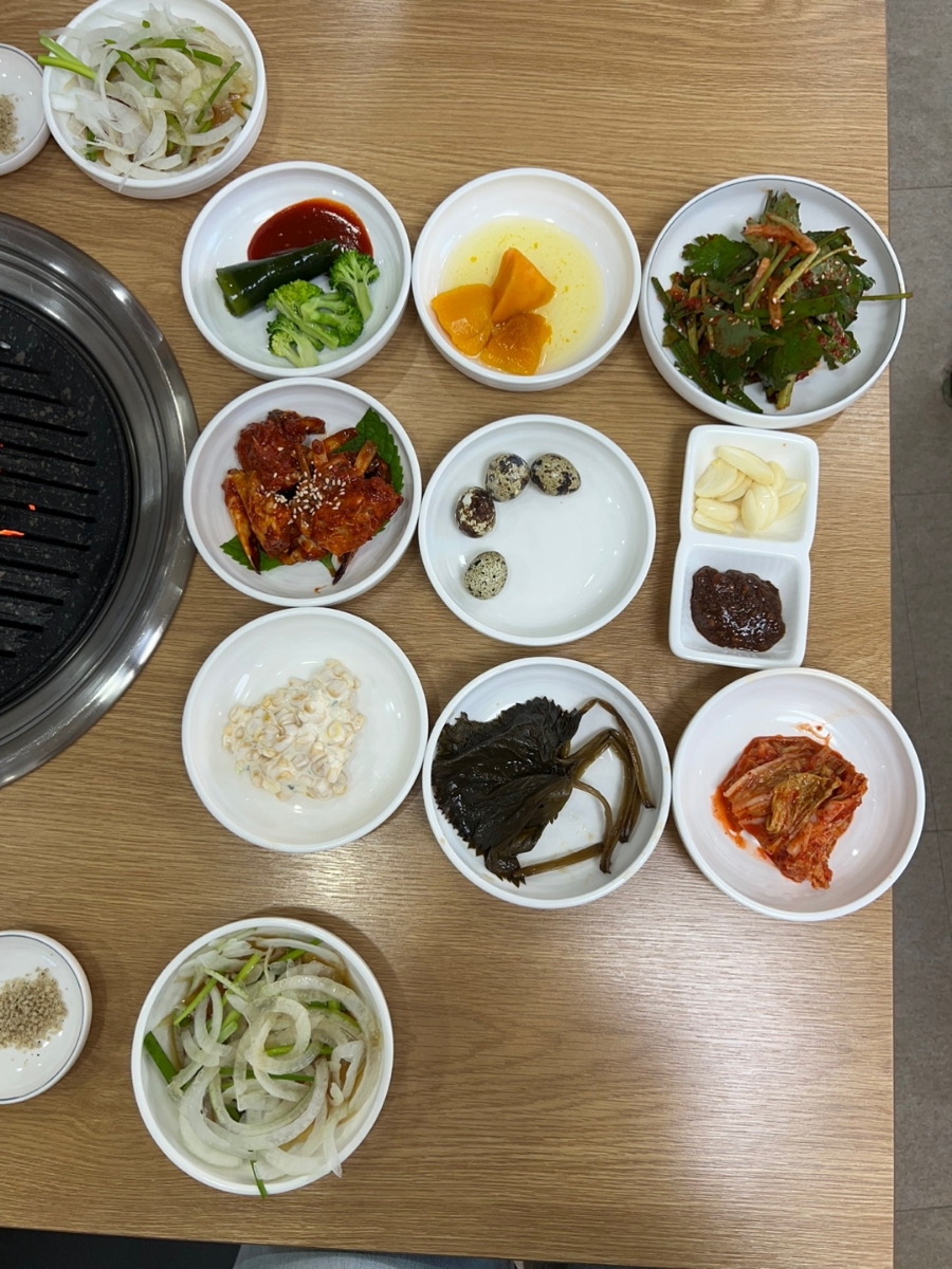 바다장어와 생오리 이미지