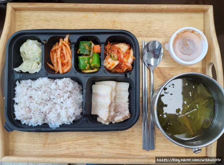 의왕시니어클럽찬란한식탁 이미지