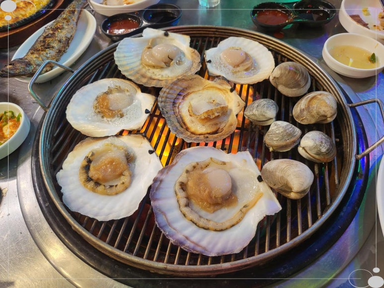 푸짐한조개구이 이미지