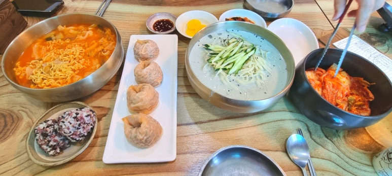 백엄마팥칼국수 이미지