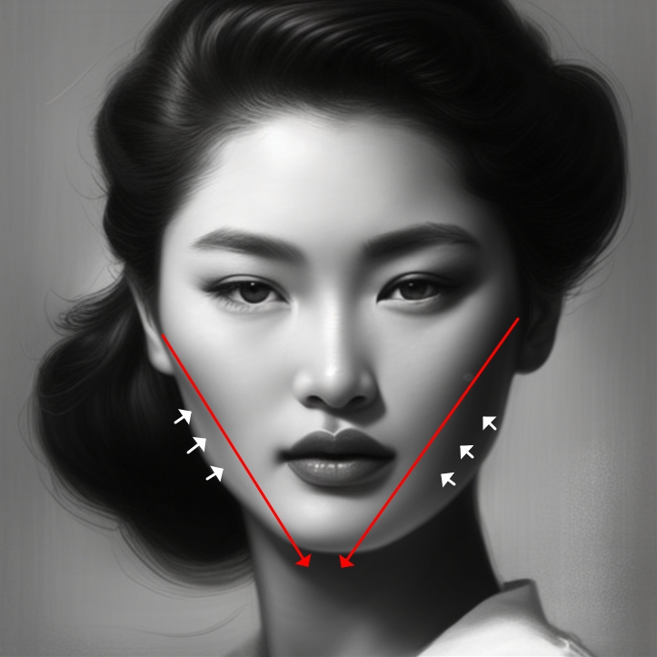 사각턱 여자 연예인 얼굴 비율 특징 : 네이버 블로그