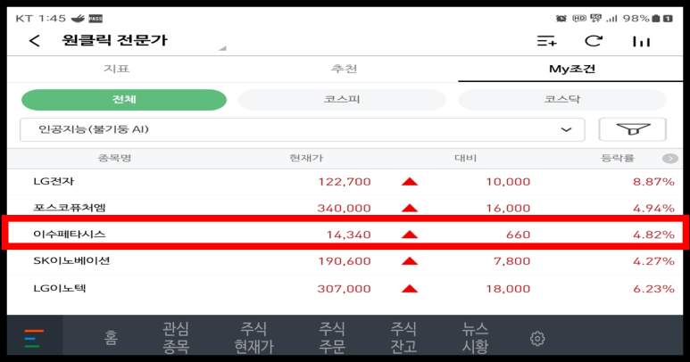 (주)이수페타시스 이미지