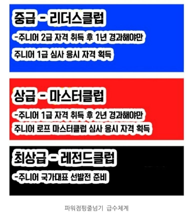 한국파워점핑줄넘기 이미지