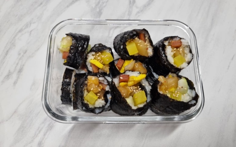삼육김밥 이미지