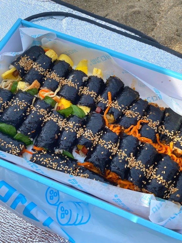진짜맛있는김밥 이미지
