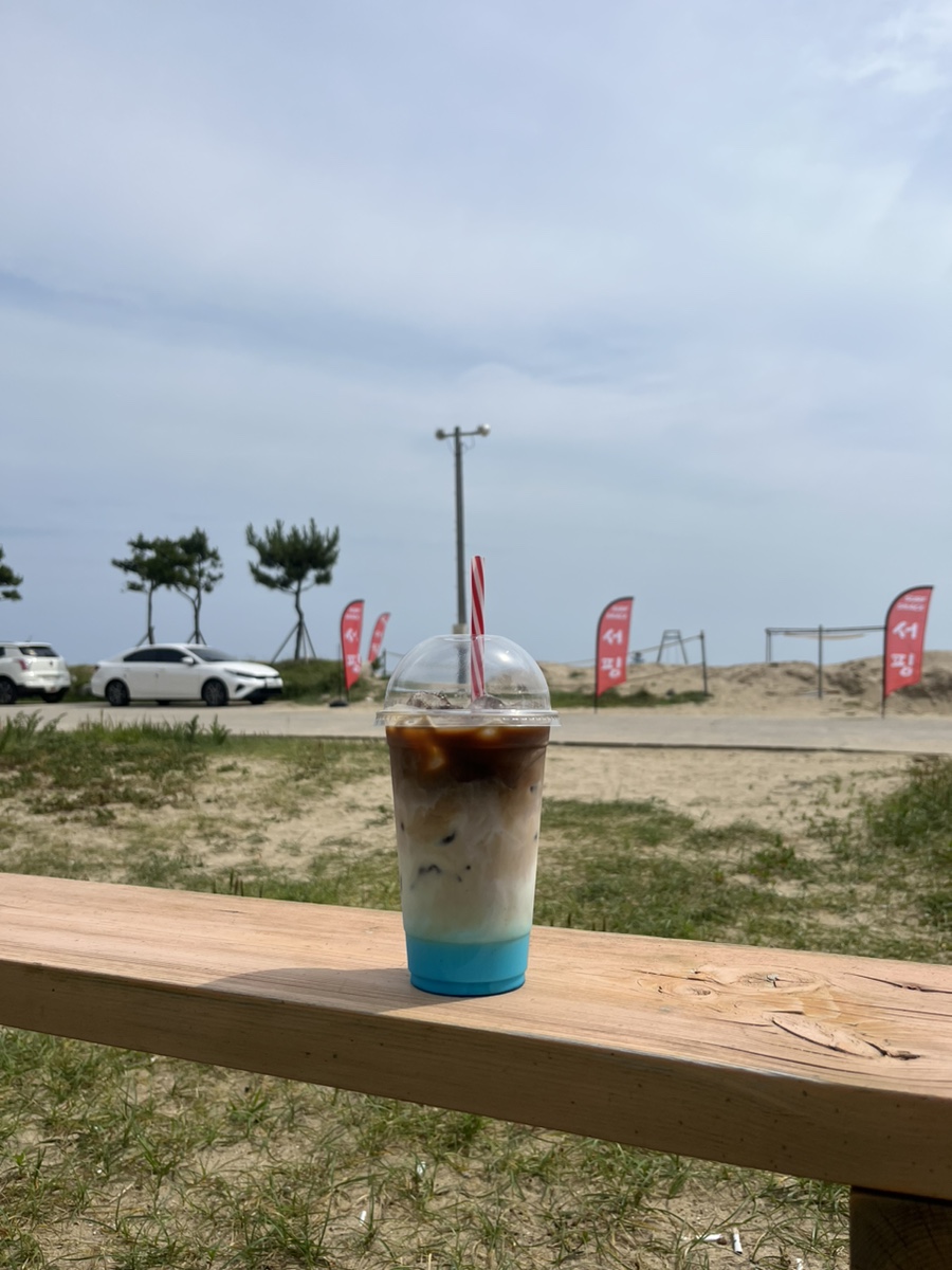 아침해변바베큐 이미지