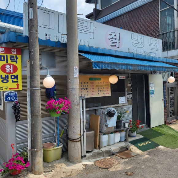 미락칡냉면 이미지