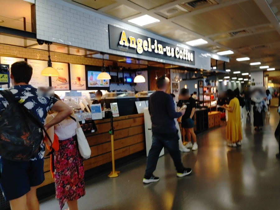 엔제리너스커피 김해공항 이미지