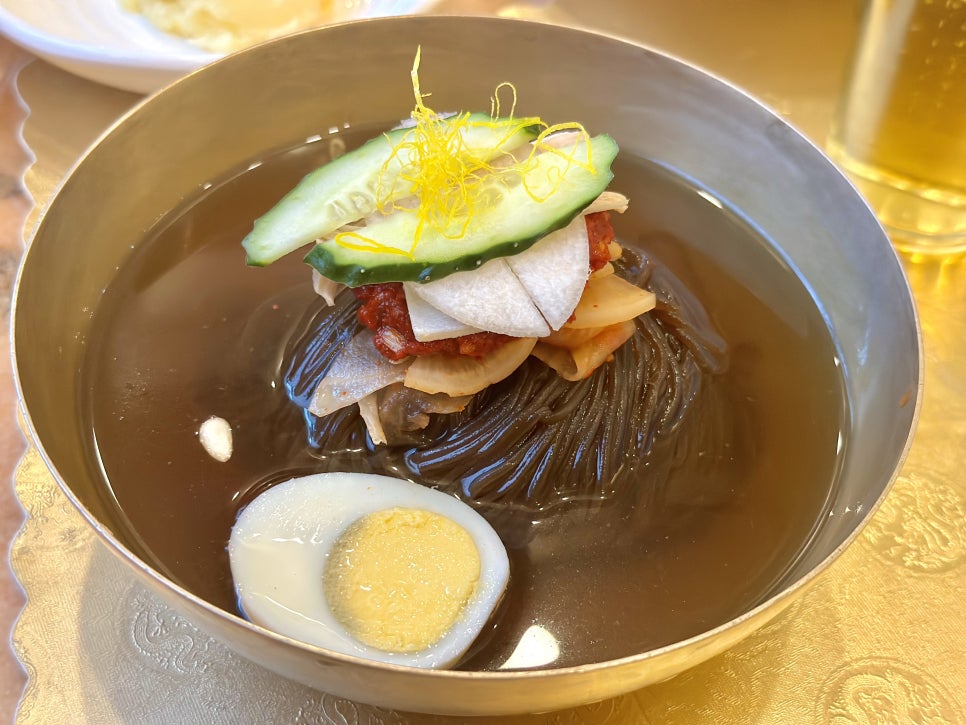 옥류관칡냉면 이미지
