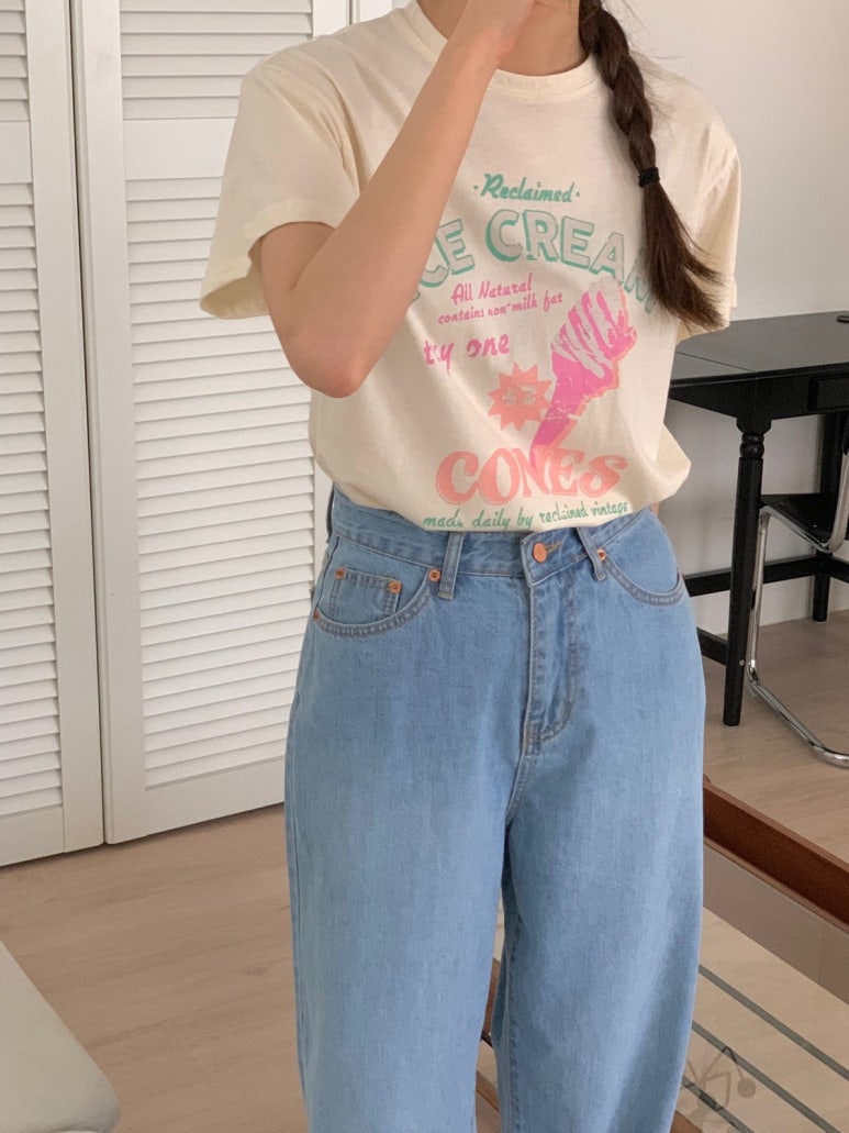 프린트&아이스크림 이미지