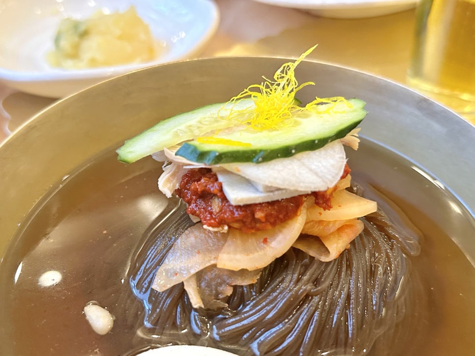옥류관칡냉면 이미지