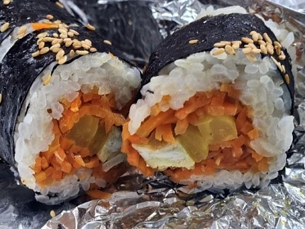 옛날당근김밥 이미지
