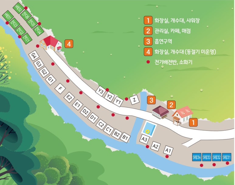 용추밸리캠핑장 이미지