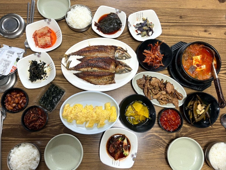 시골식당 이미지