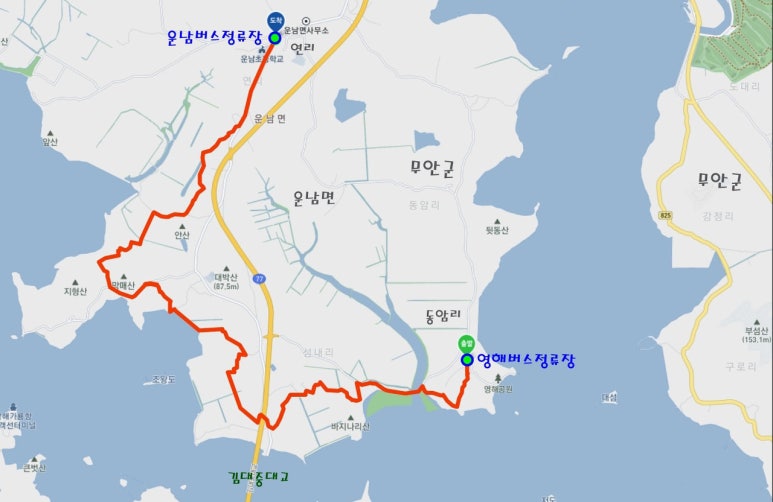 서해랑길 22코스 이미지