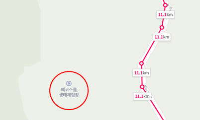 화천에코스쿨 생태체험장 이미지