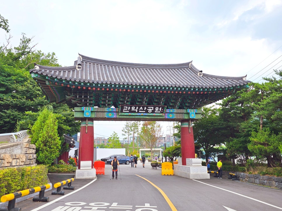 관악산 계곡 캠핑장 이미지