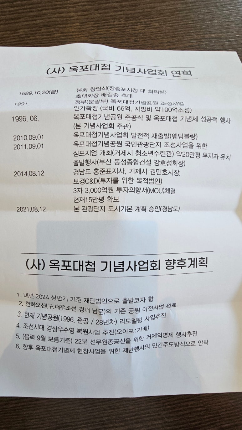 사단법인 옥포대첩기념사업회 이미지
