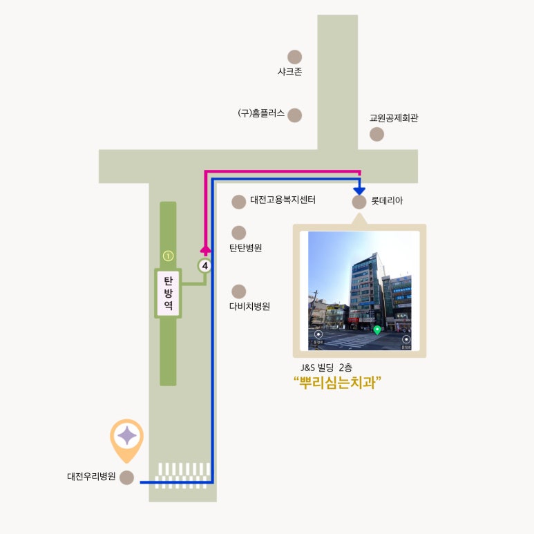 뿌리심는치과 이미지