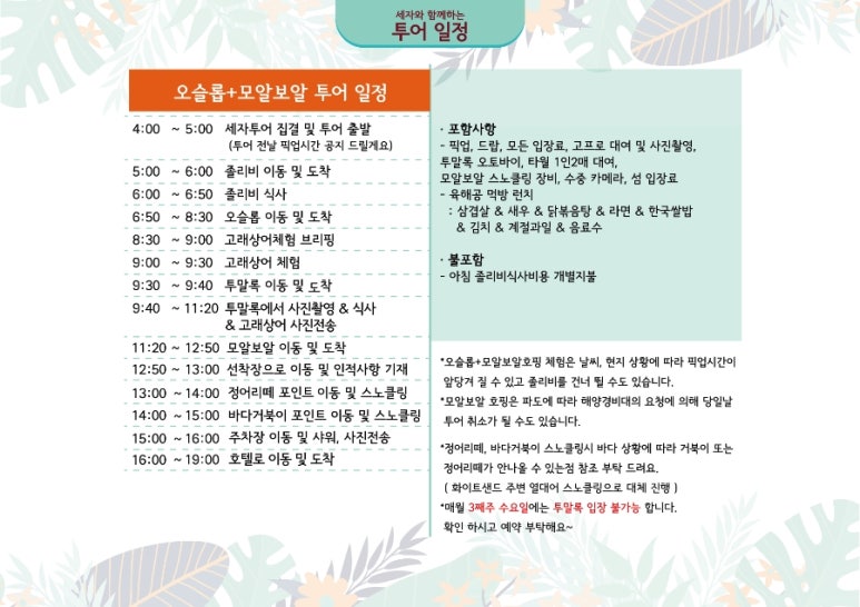 세진투어 이미지