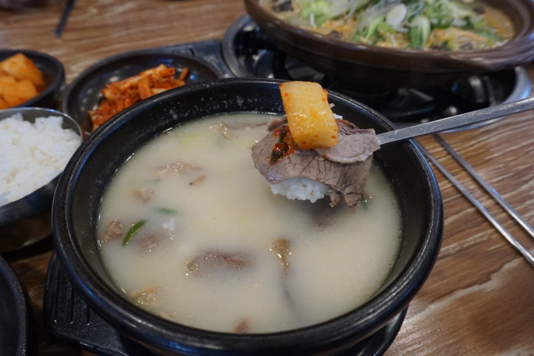 명장국밥 이미지