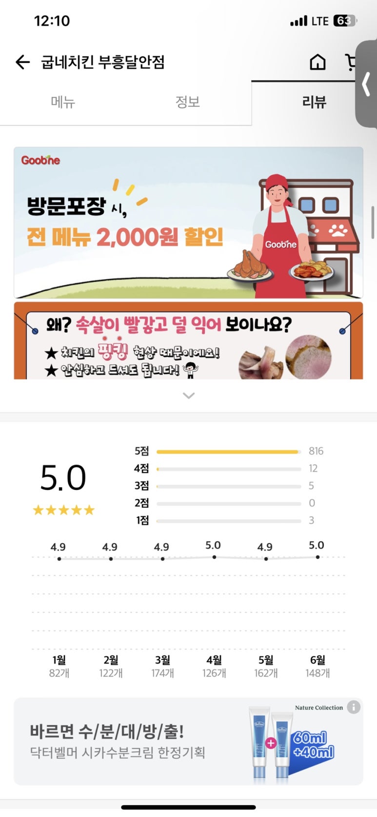굽네치킨부흥달안점 이미지