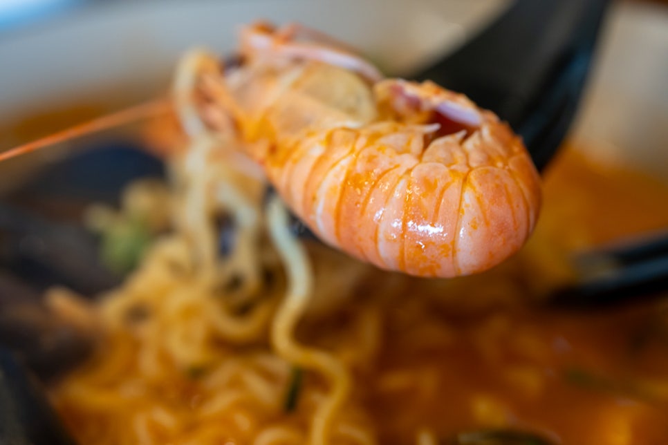 올레해물라면 이미지