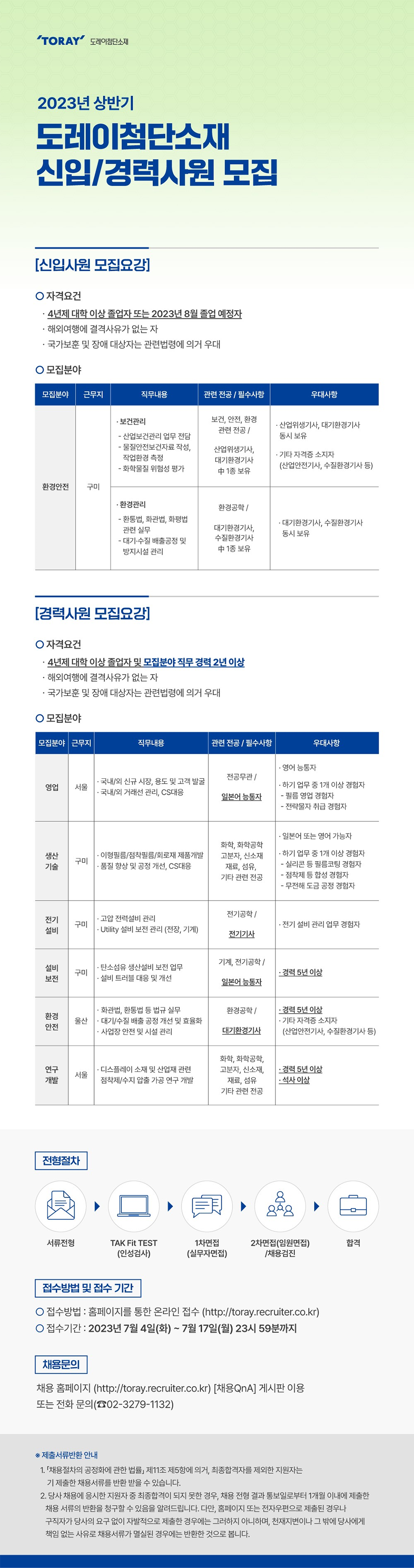 도레이첨단소재 주식회사 이미지
