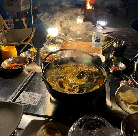 지리산 하루해 야영장 이미지