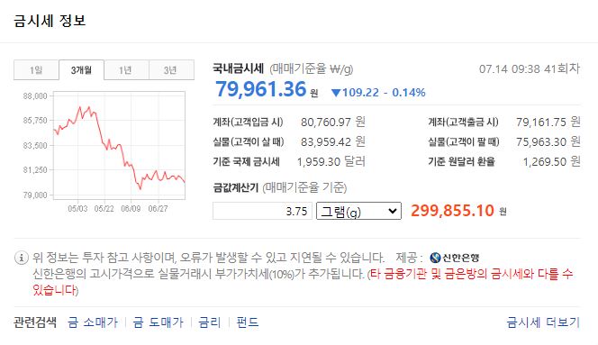 칠곡금거래소 이미지