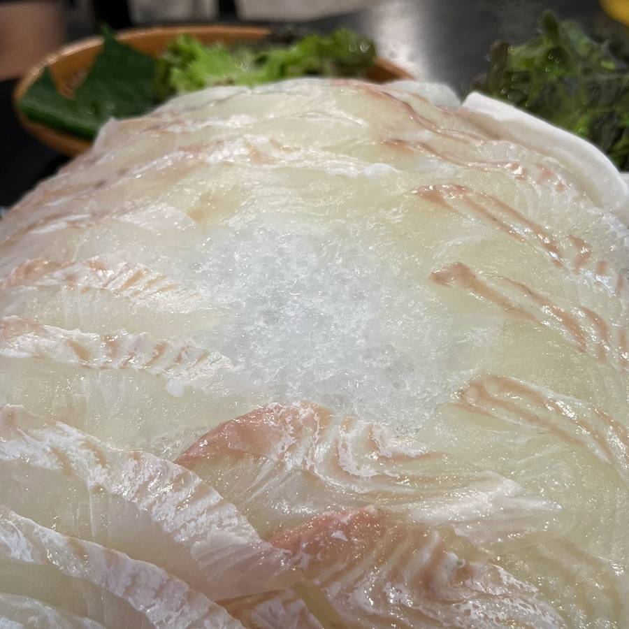 그물에걸린바다풍경 이미지