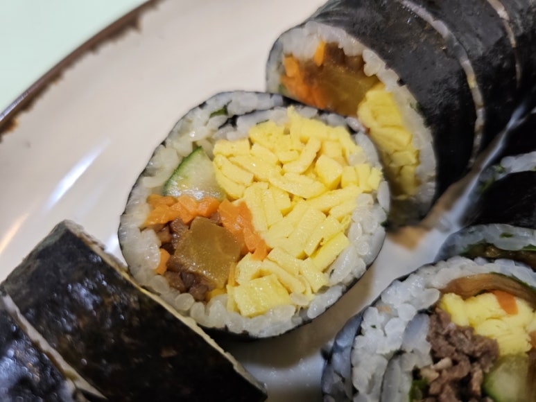 횡성김밥 이미지