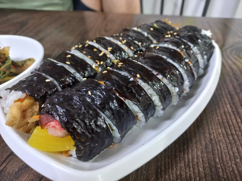 우짜와김밥 이미지