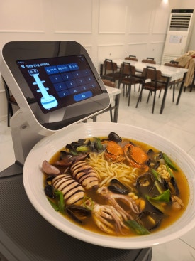 꽃길,커피랑 이미지
