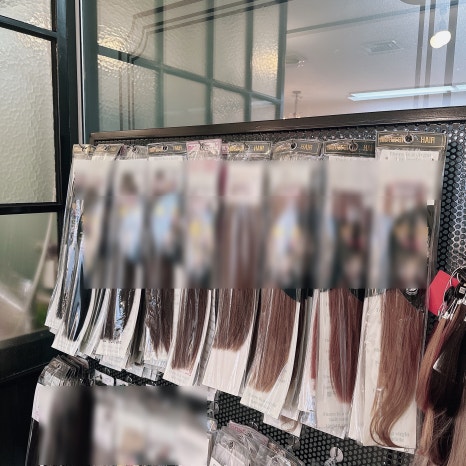 언니야붙임머리 이미지
